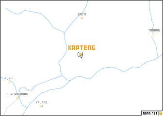 map of Kapteng