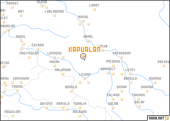 map of Kapualan