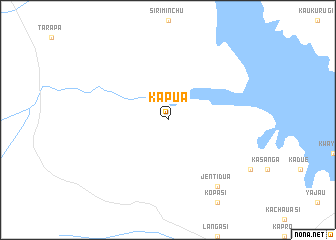 map of Kapua