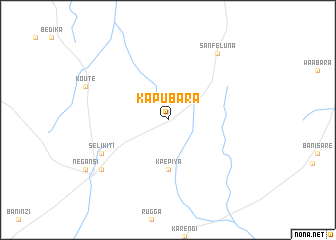 map of Kapubara