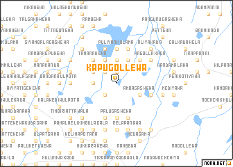 map of Kapugollewa