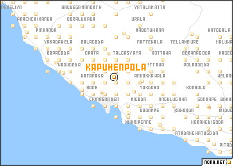 map of Kapuhenpola