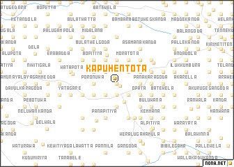 map of Kapuhentota