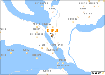 map of Kapui