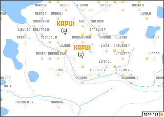 map of Kapui