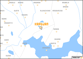 map of Kapujan