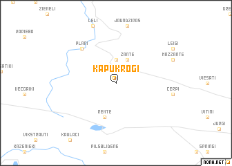 map of Kapukrogi