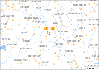 map of Kapuk