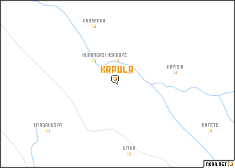 map of Kapula