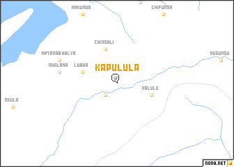 map of Kapulula