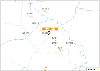 map of Kapumba