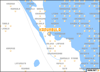 map of Kapumbula