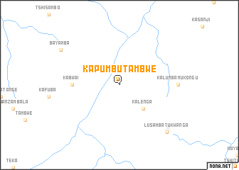 map of Kapumbu-Tambwe