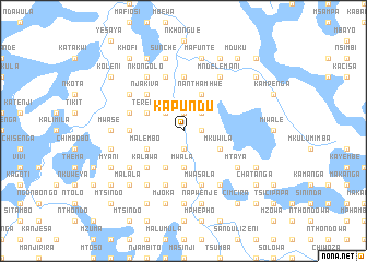 map of Kapundu