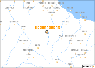 map of Kapungapang