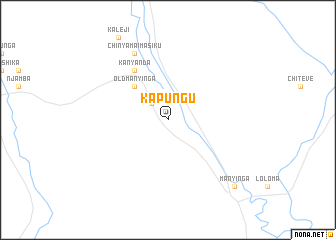 map of Kapungu