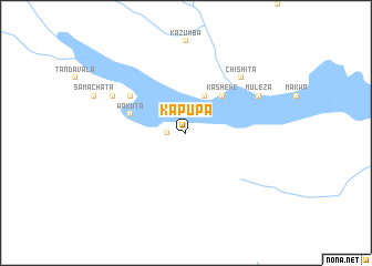 map of Kapupa