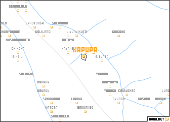 map of Kapupa