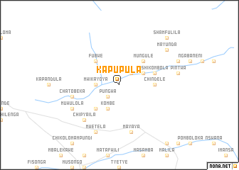 map of Kapupula
