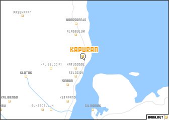 map of Kapuran