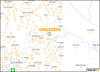 map of Kapurgarh