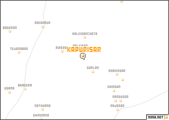 map of Kapūrisar