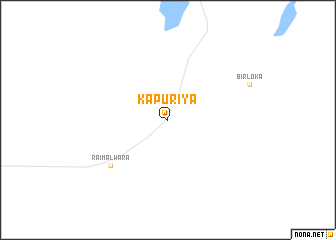 map of Kapūriya