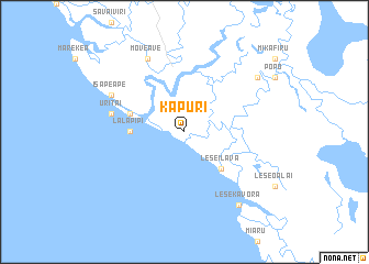 map of Kapuri