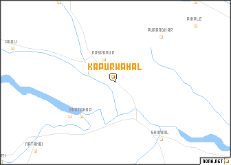 map of Kapūrwāhāl