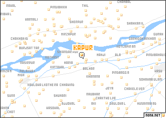 map of Kapur