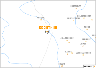 map of Kaput Kum