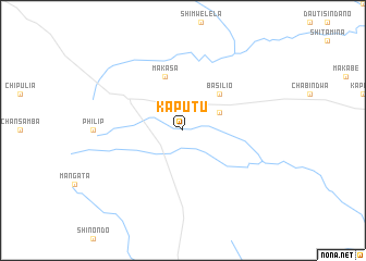 map of Kaputu