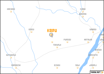 map of Kapu