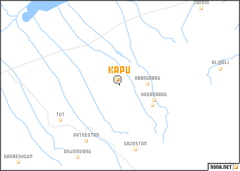 map of Kapū