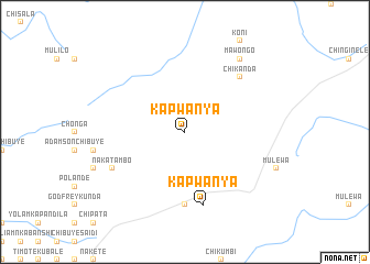 map of Kapwanya
