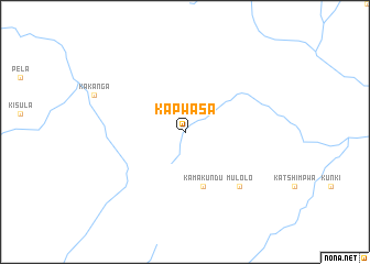 map of Kapwasa