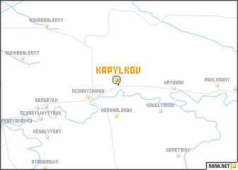 map of Kapylkov