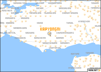 map of Kap\