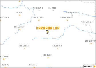 map of Karaabalar