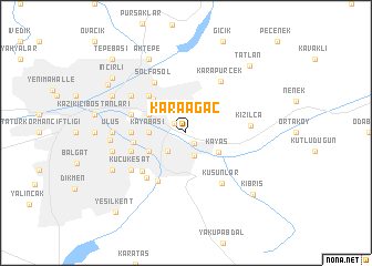 map of Karaağaç