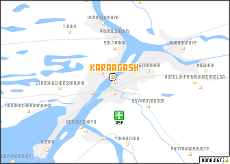 map of Karaagash