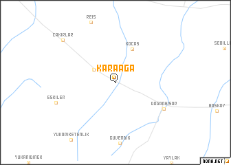 map of Karaağa