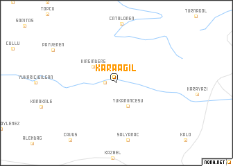 map of Karaağıl