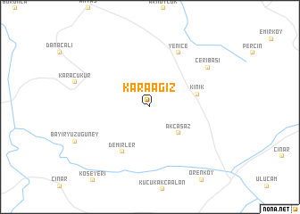 map of Karaağız