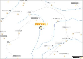 map of Karaali