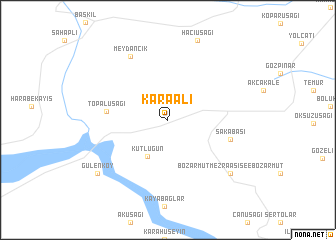 map of Karaali