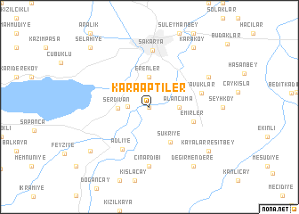 map of Karaaptiler