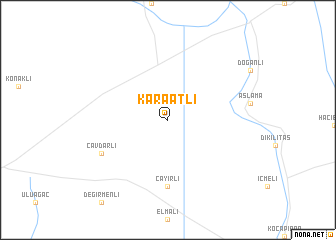 map of Karaatlı