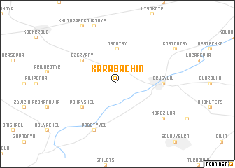 map of Karabachin