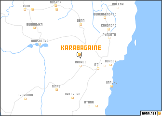map of Karabagaine